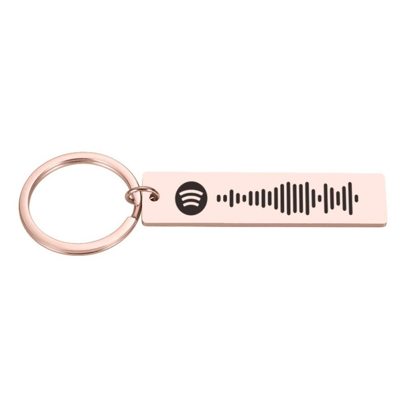 Porte clés amoureux tags Spotify