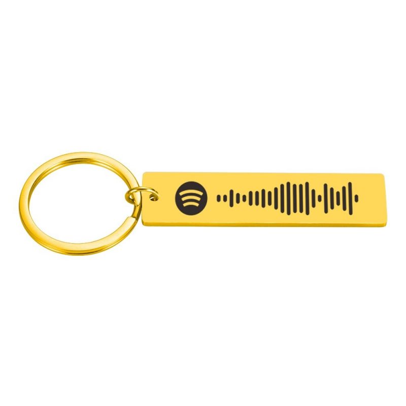 Porte clés amoureux tags Spotify